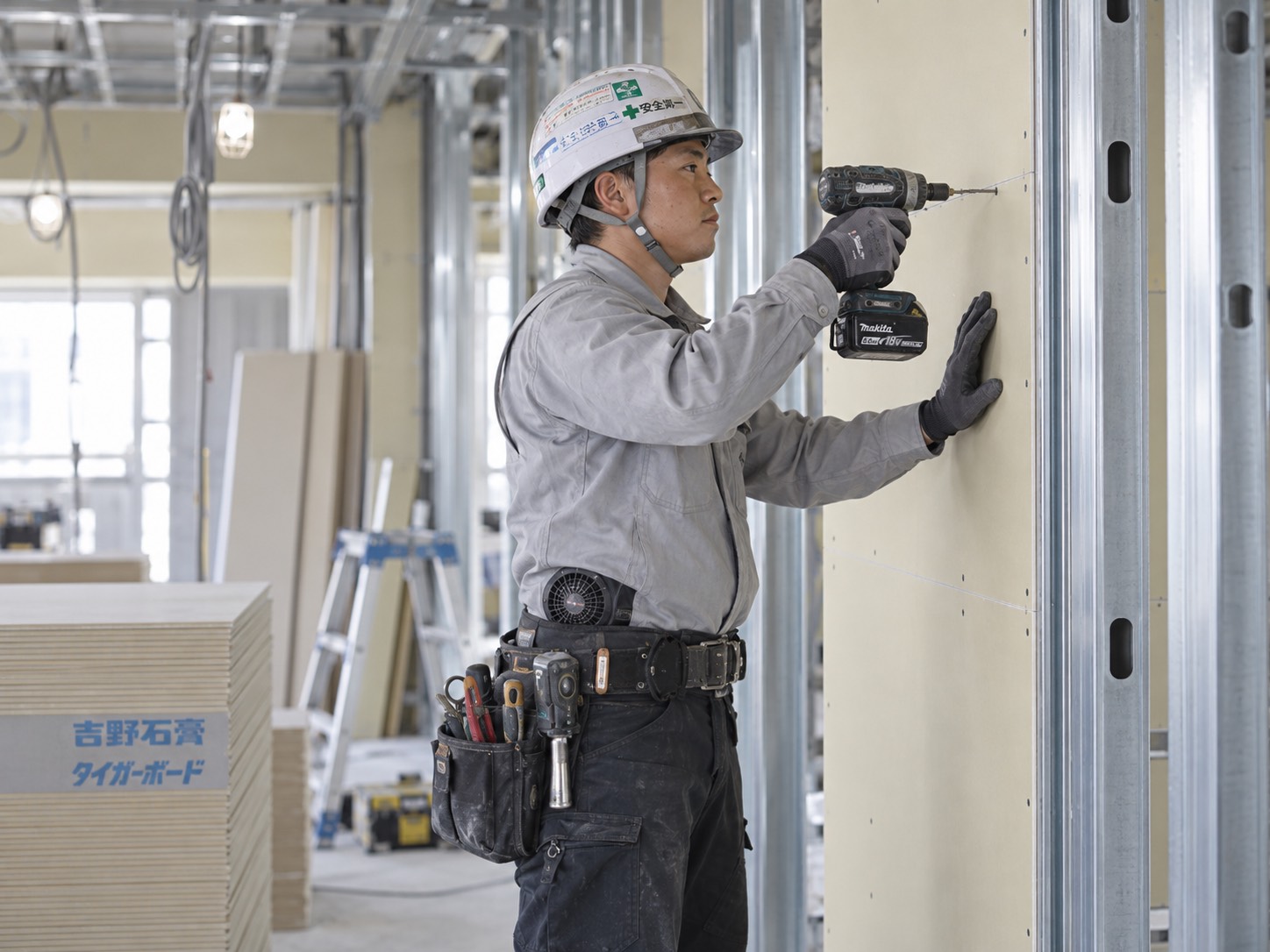 経験者を優遇 | 大阪府寝屋川で軽鉄ボード工事の求人なら珠喜建装